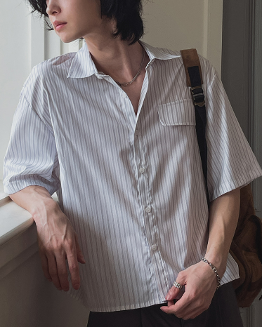 Urban Stripe Pocket Shirt