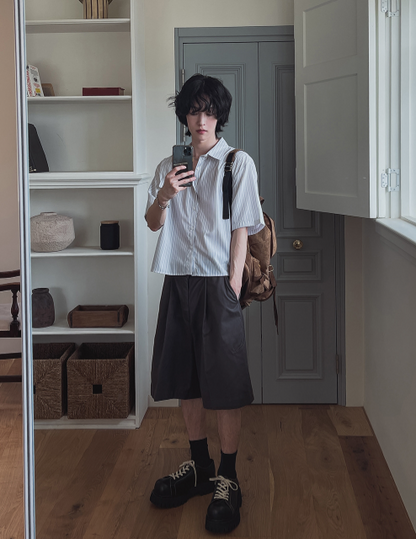 Urban Stripe Pocket Shirt