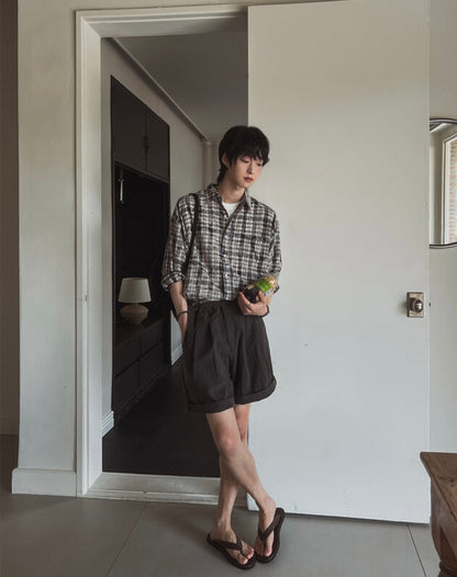 Cotton Gurkha Half Pants
