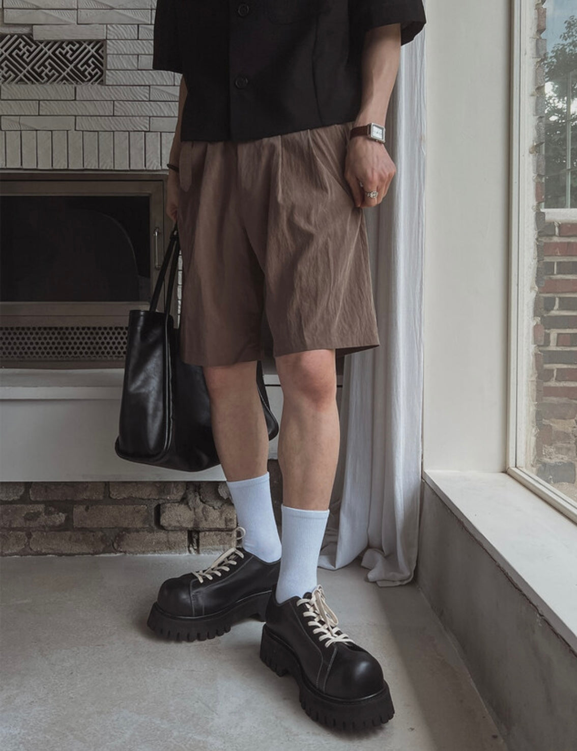 Cotton Gurkha Half Pants