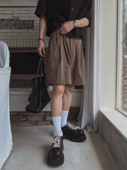 Cotton Gurkha Half Pants