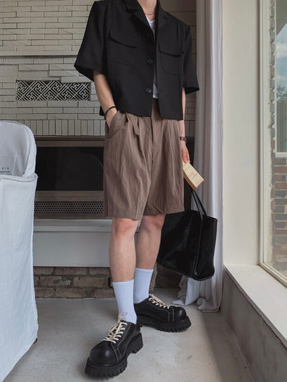 Cotton Gurkha Half Pants