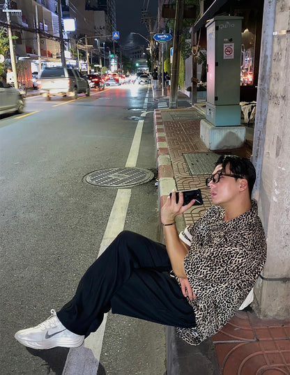 Leopard Boxy Shirt