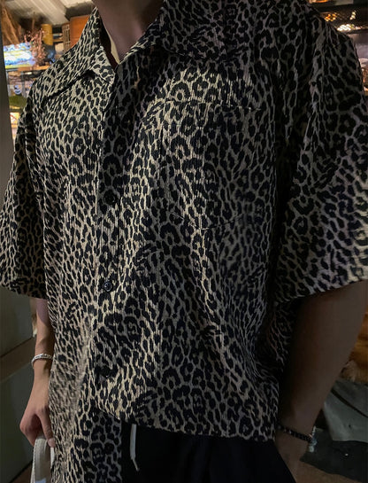 Leopard Boxy Shirt