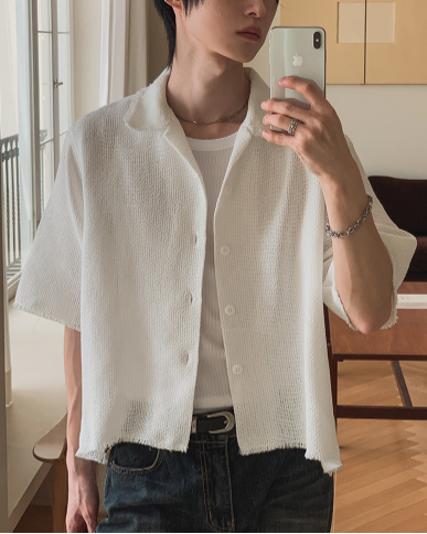 Garden Linen Tweed Shirt