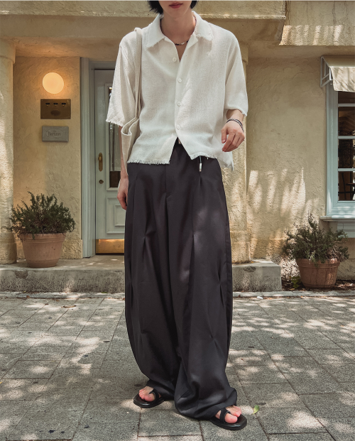 Garden Linen Tweed Shirt