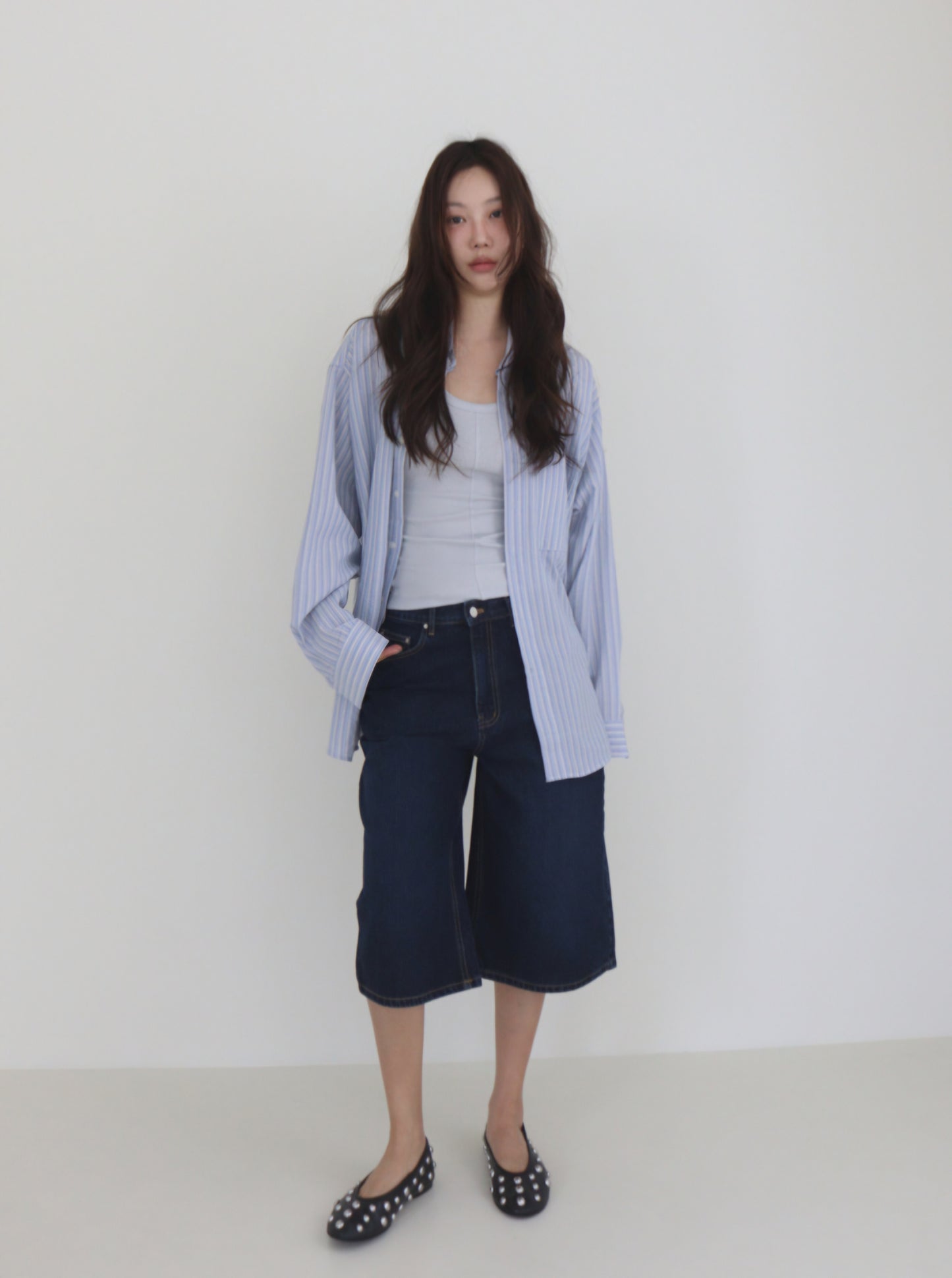 Stripe Over Shirt