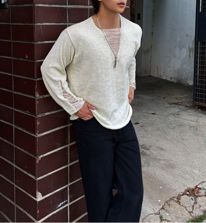 Grunge Mesh Knit