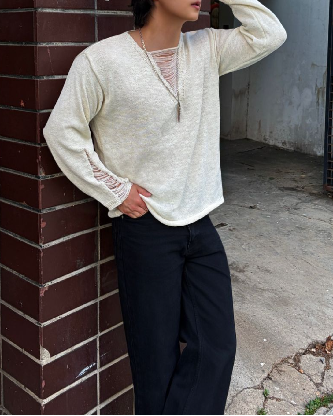 Grunge Mesh Knit