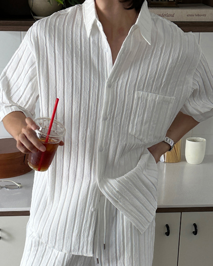 Loera Pleats Shirt