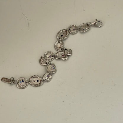 Vintage Gem Link Bracelet