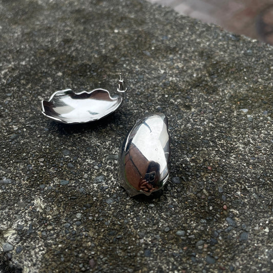 Organic Pebble Earrings