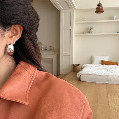 Organic Pebble Earrings