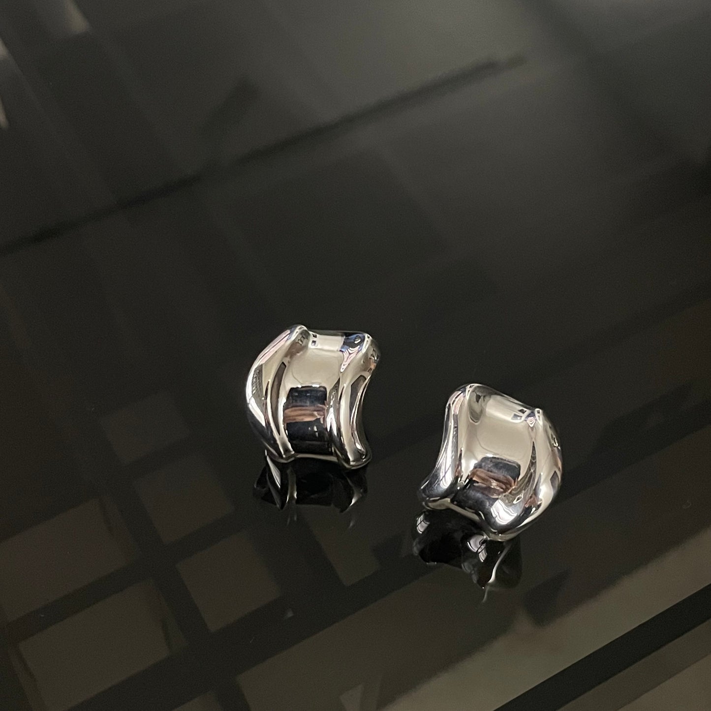 Melt Curve Earrings