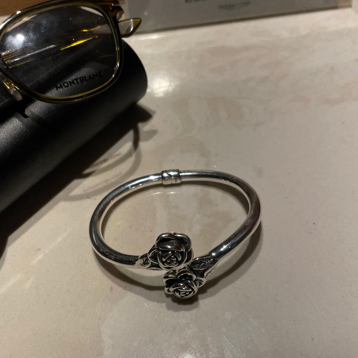 Rose Garden Silver Bracelet