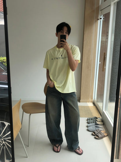 Lowell Curve Wide Denim