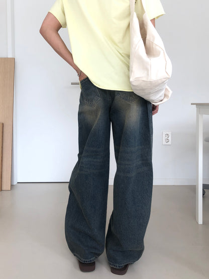 Lowell Curve Wide Denim