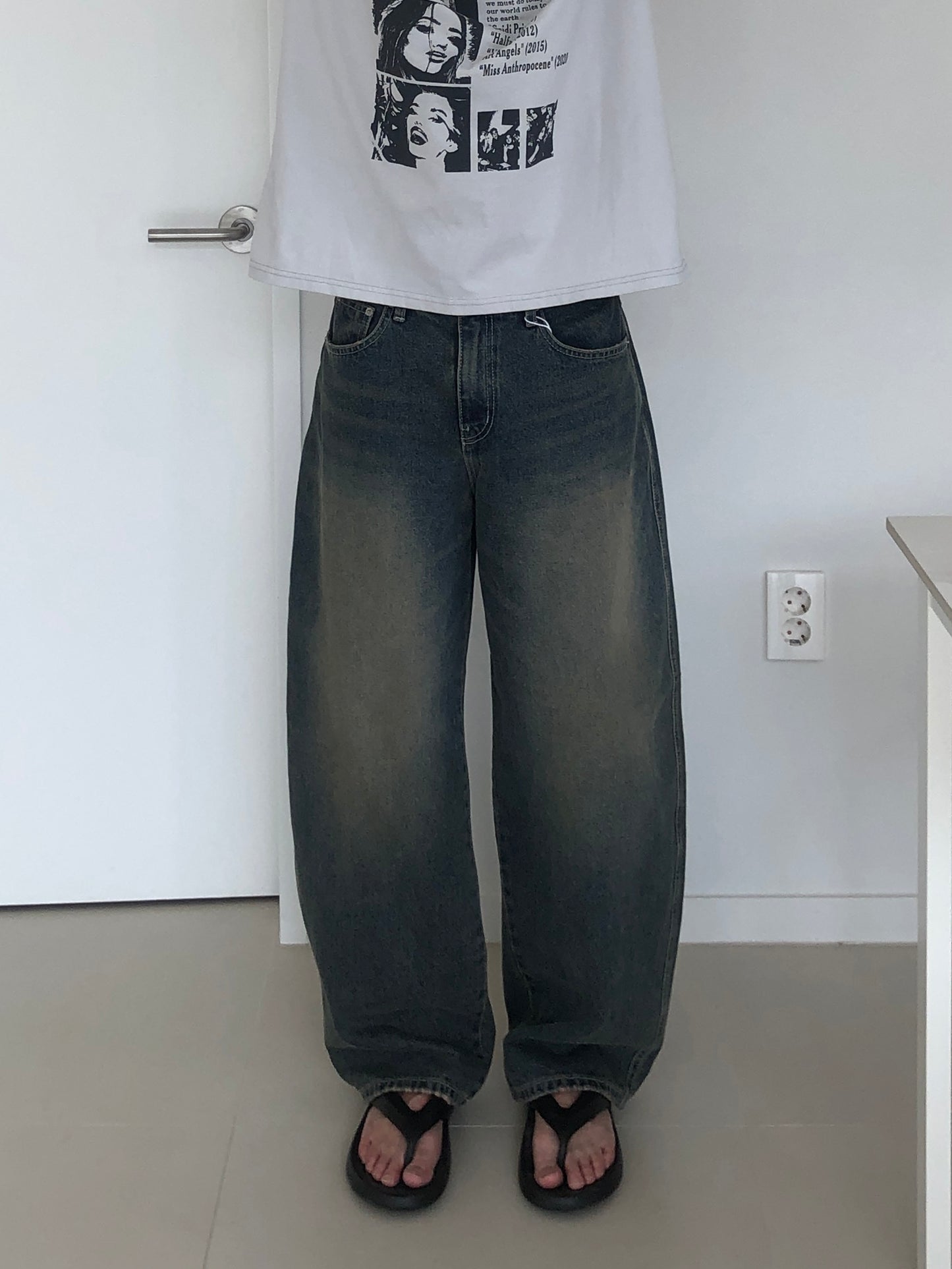 Lowell Curve Wide Denim