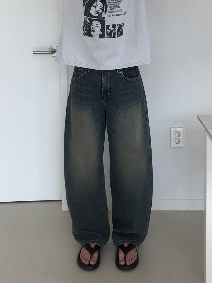 Lowell Curve Wide Denim