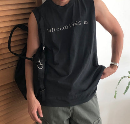 Double Layered Sleeveless Tee