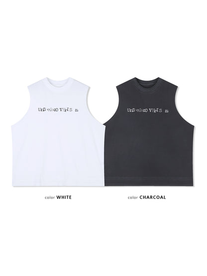 Double Layered Sleeveless Tee