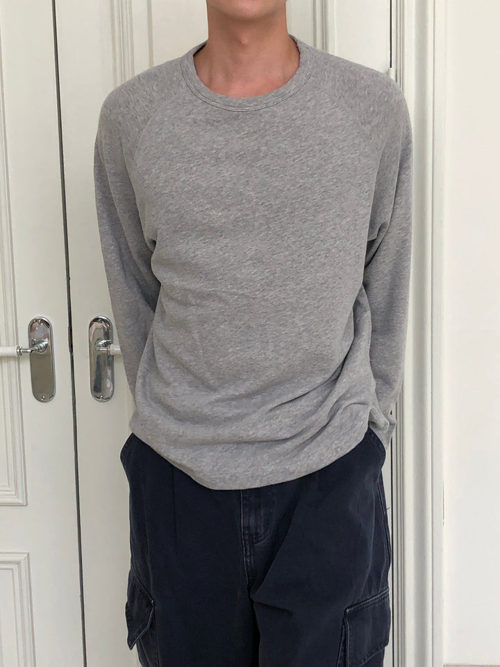 Brushed Cotton Raglan Tee