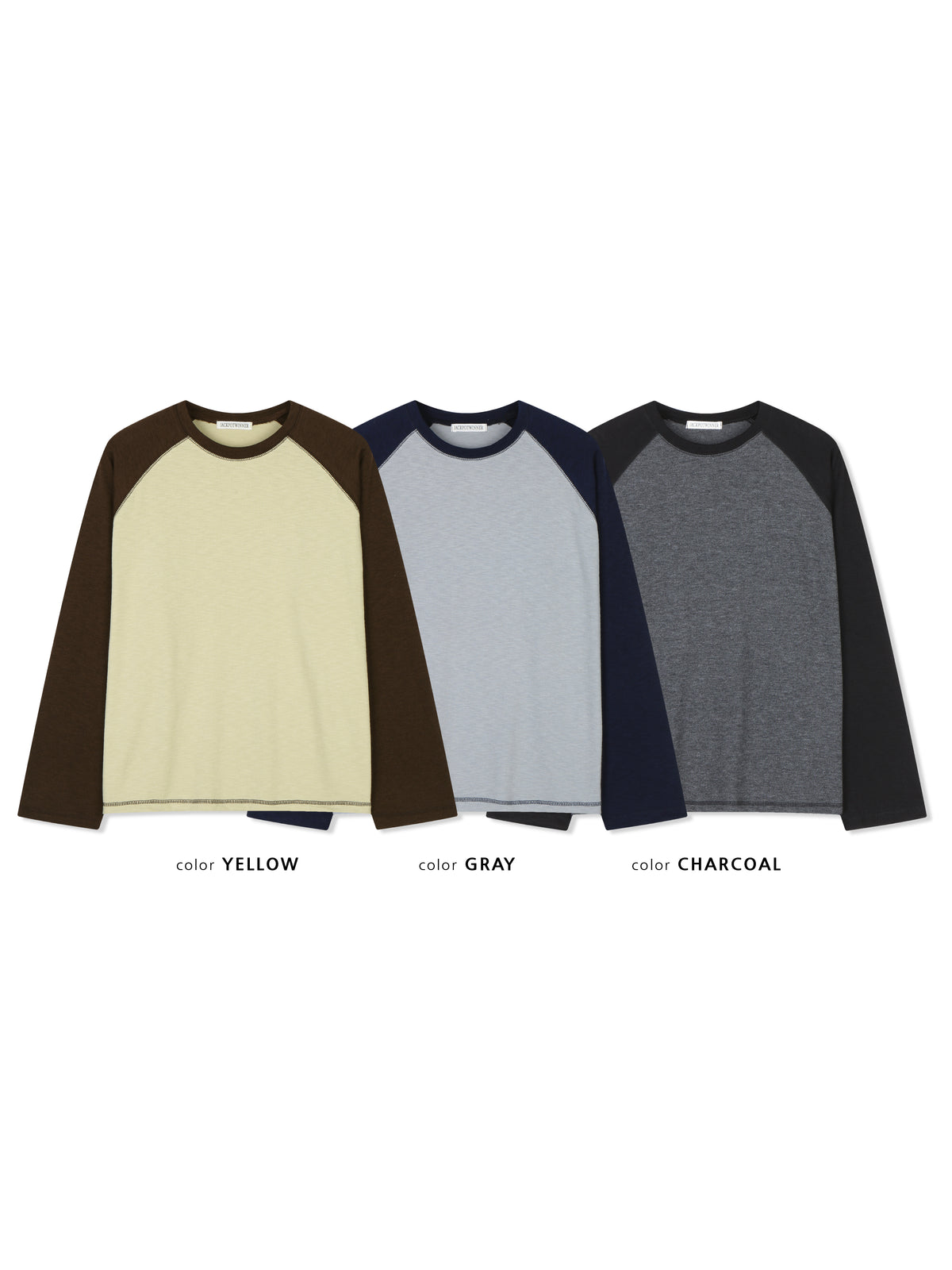 Color Block Raglan Long Sleeve Top