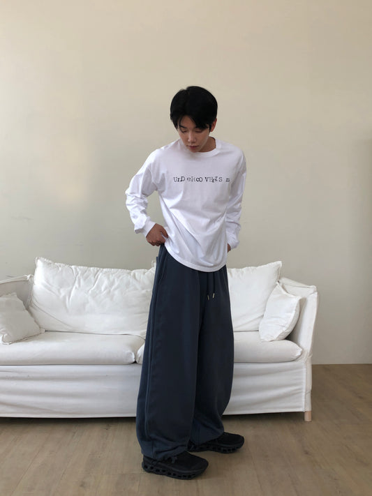 Vintage Typography Long Sleeve Tee
