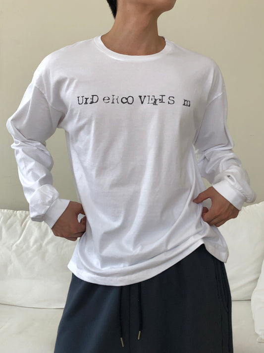 Vintage Typography Long Sleeve Tee