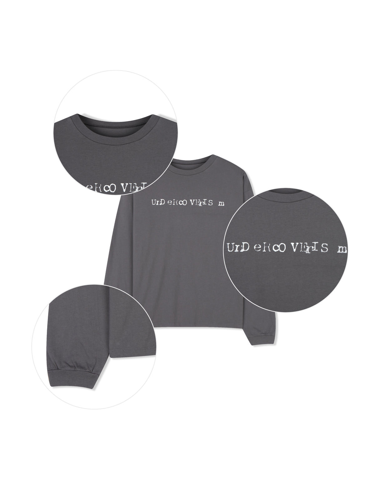 Vintage Typography Long Sleeve Tee