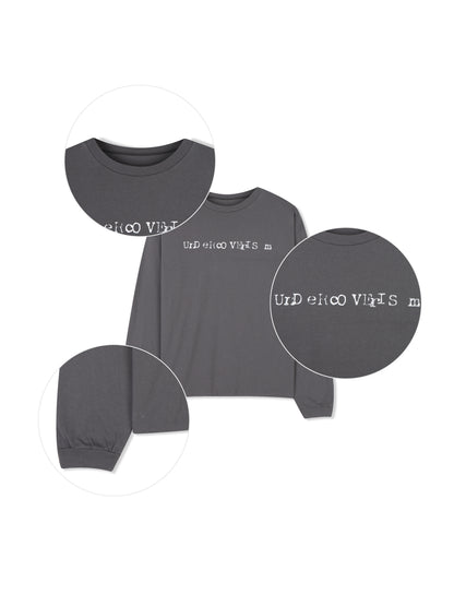 Vintage Typography Long Sleeve Tee