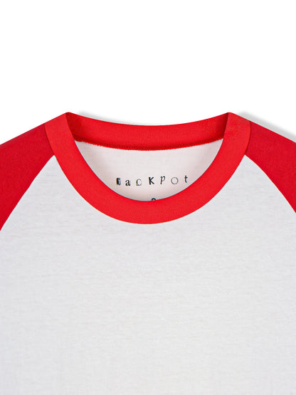Two-Tone Raglan Long Sleeve Tee