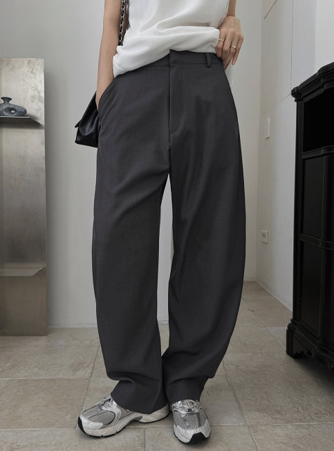 Soft Volume Wide Slacks