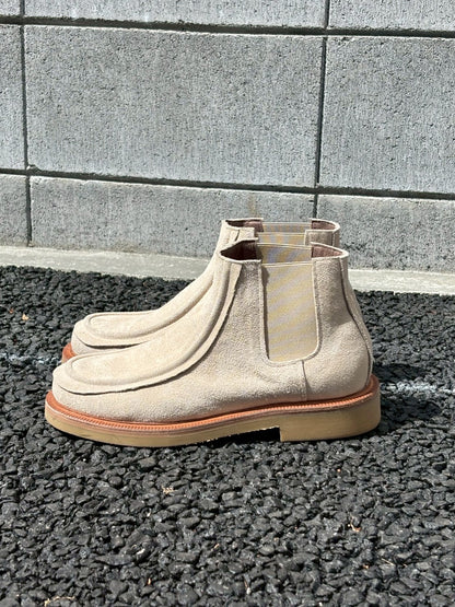 Yas Italian Suede Chelsea Boots