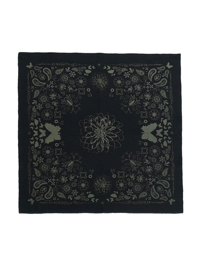 Cozy Bandana Muffler_Black