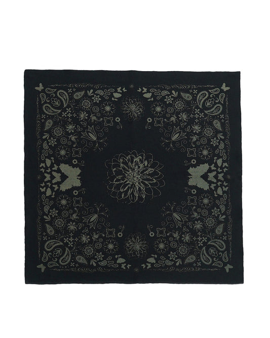 Cozy Bandana Muffler_Black 