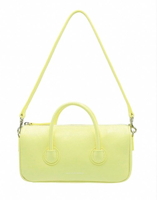 [Pre-Oder] MARGESHERWOOD - [Scheduled to ship from early January to end of February] ZIPPER SMALL LIGHT LIME GLOSSY PLAIN - MW2423-BG37-LLGP 