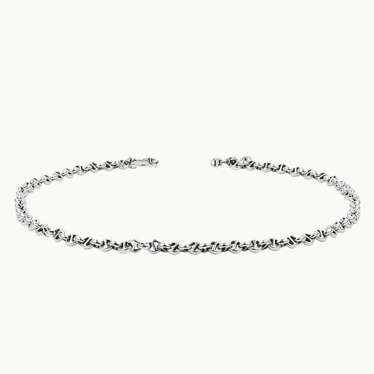 5MM Open Link Necklace