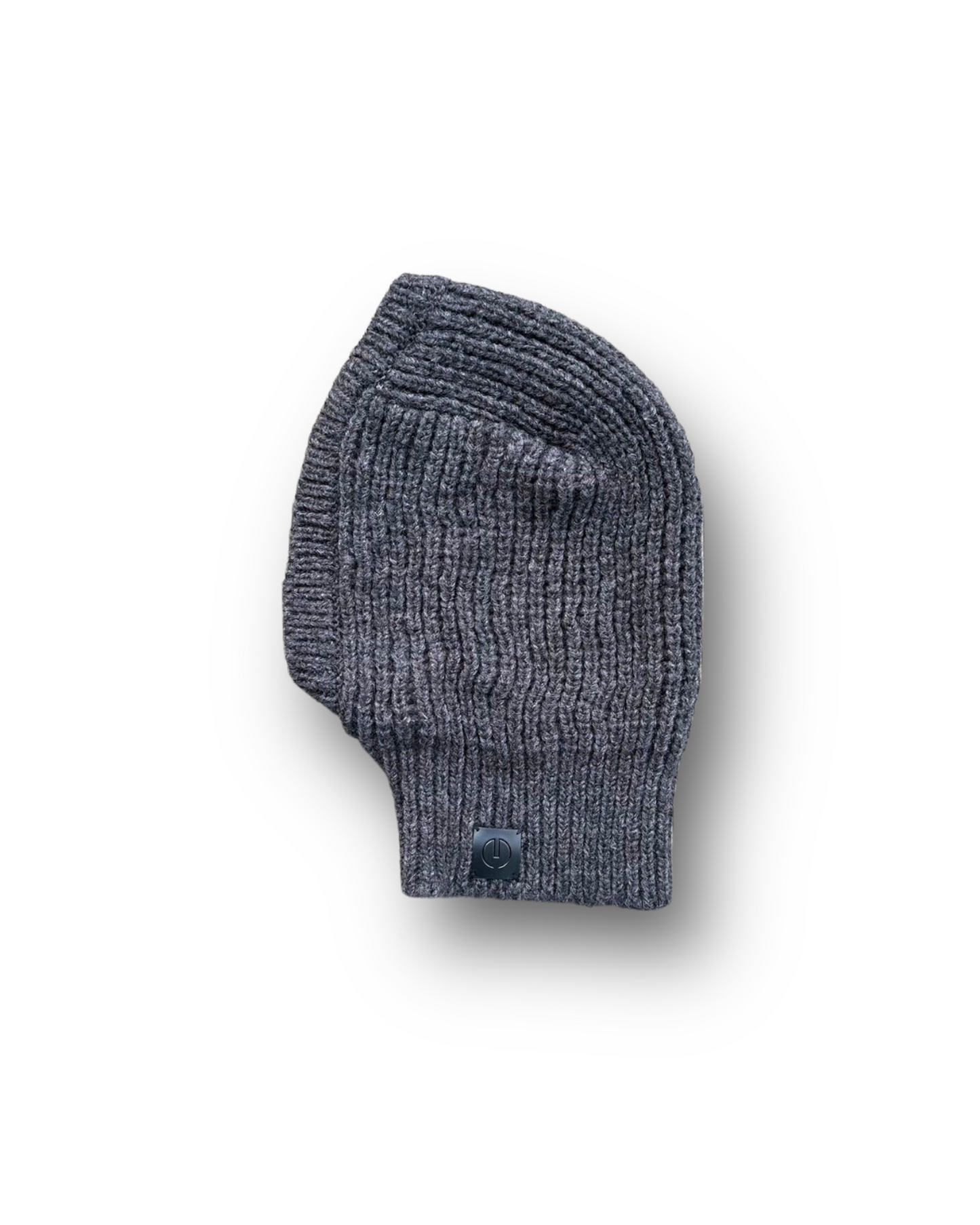 [Ready to ship] Knit Balaclava Hoodie - GRAY 