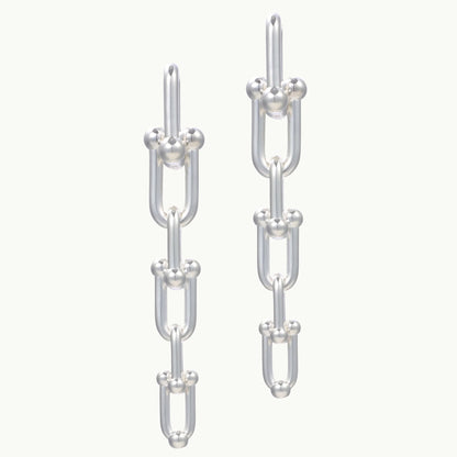 ハードウェア グラジュエイテッド リンク ピアス