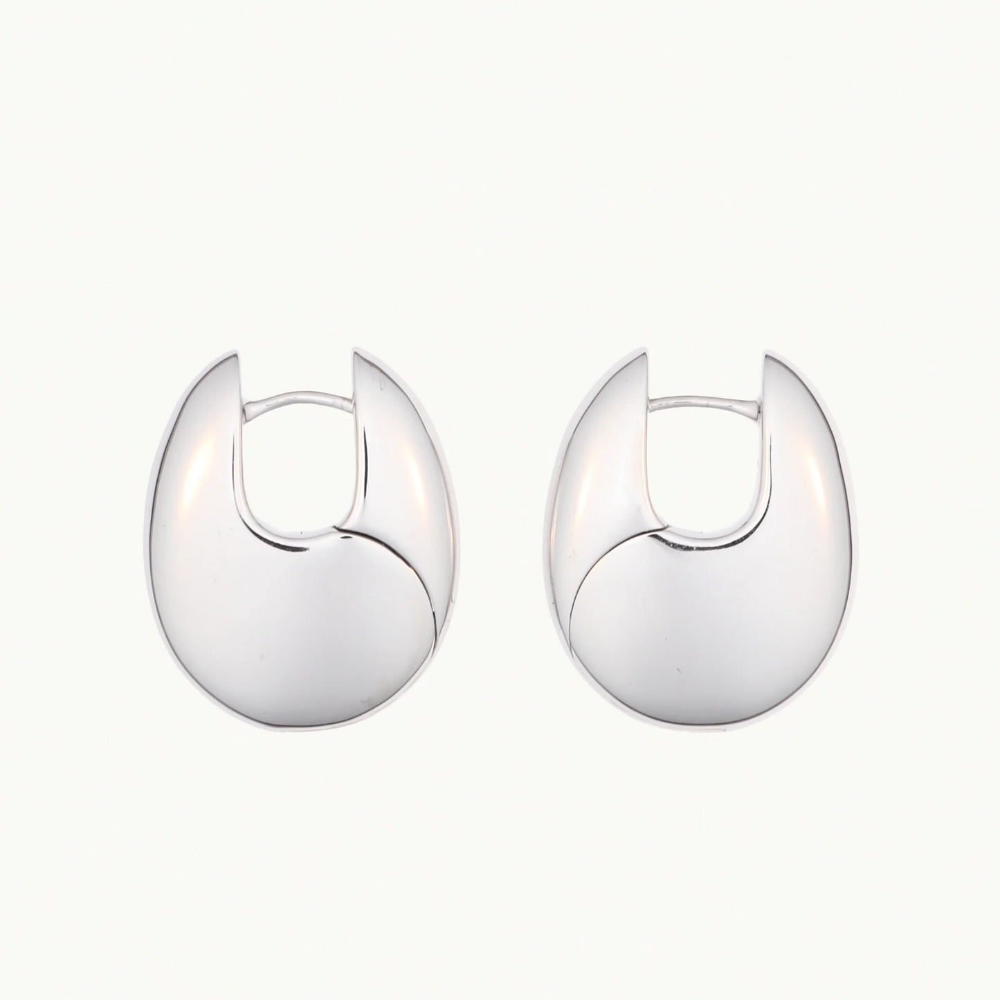 Pebble Hoops Medium