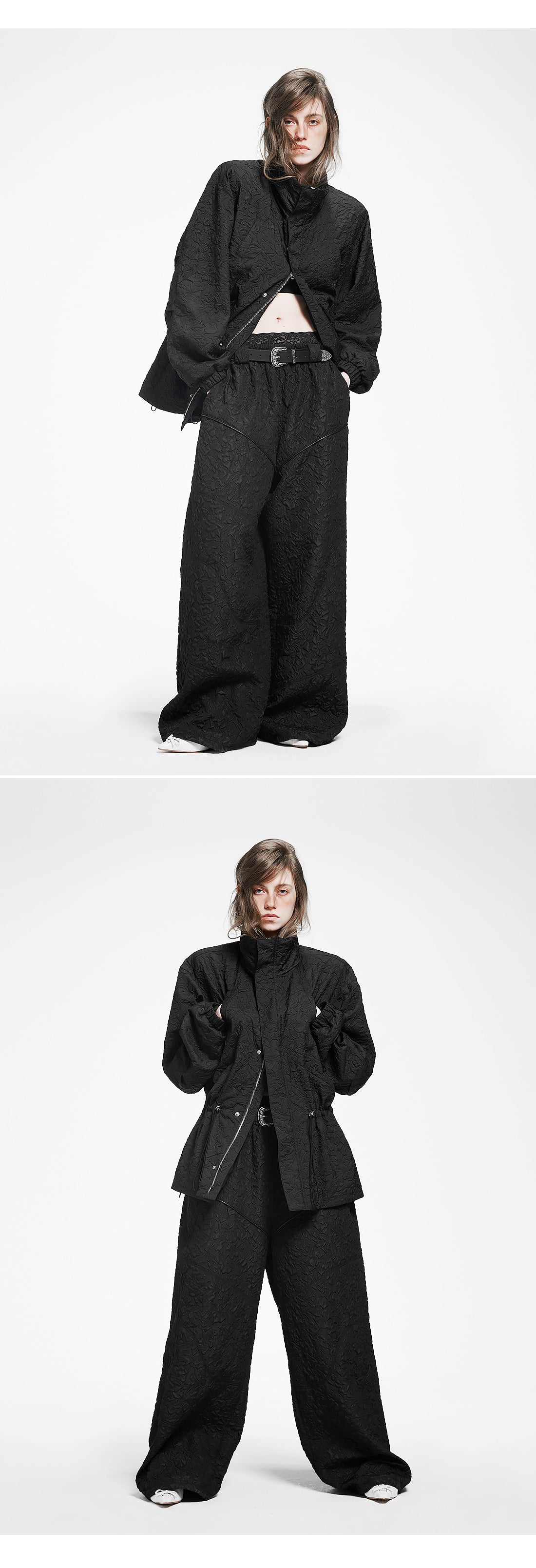 Piping incision String Pants