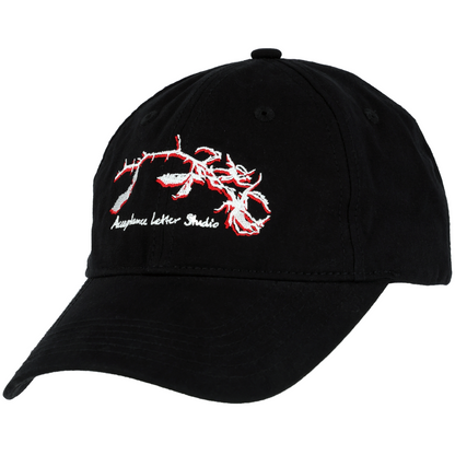 Rose Thorn Cap - Cream, Black