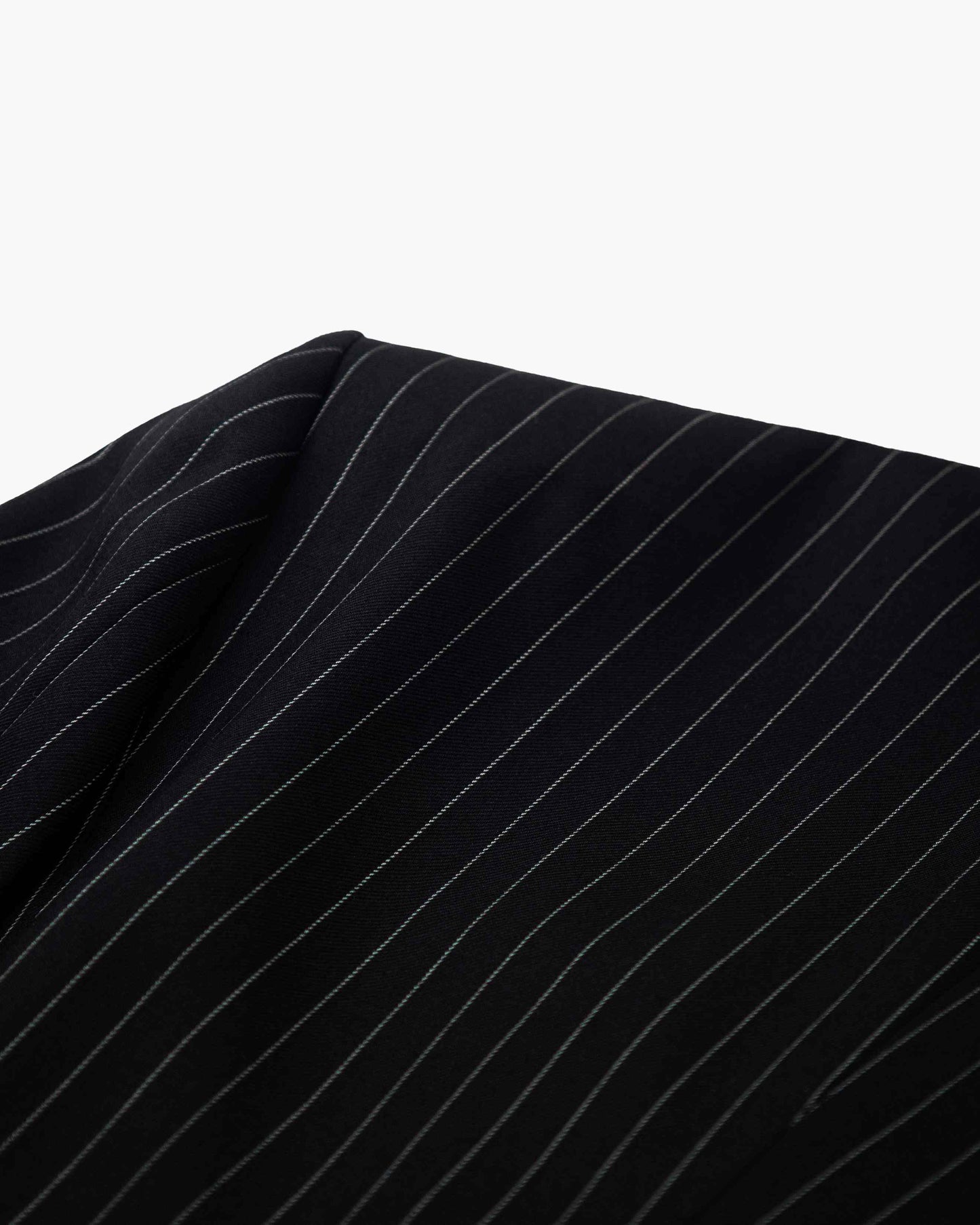 【REVURA レビュ―ラ】SERGE WOOL DOUBLE BREASTED JACKET - BLACK STRIPE