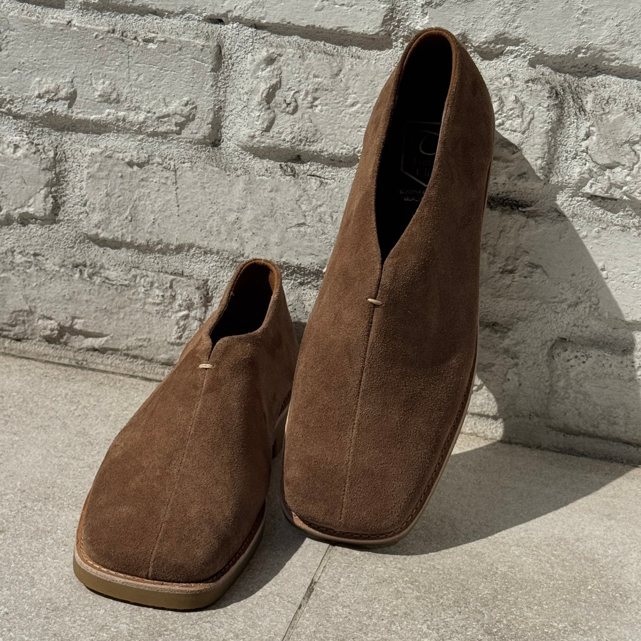Suede Minimal Mule Loafer