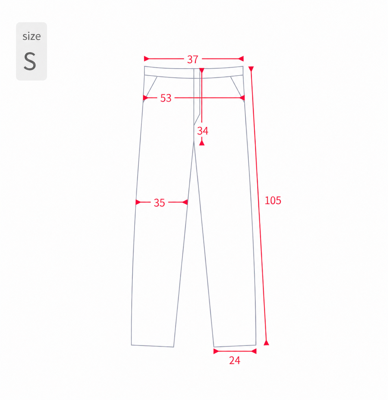 Puckered Wide Pants