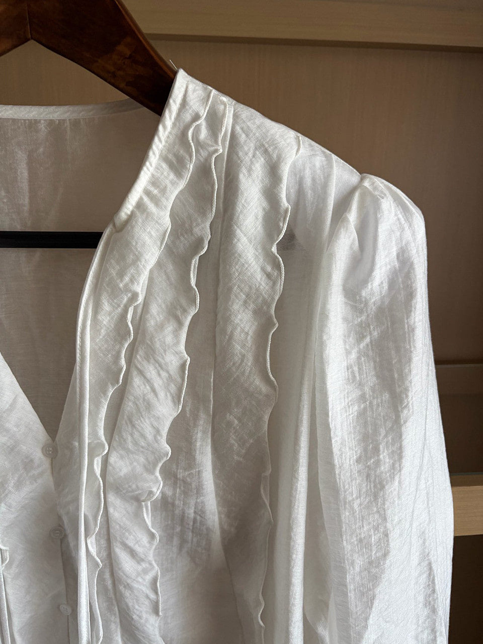 【A MA:DE】Baguette blouse ( 3color )