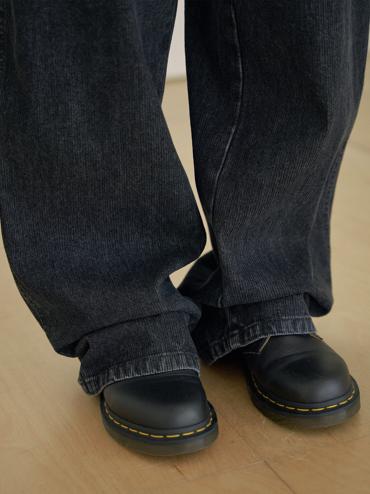MARAN Corduroy Work Pants - Black 商品画像19/21