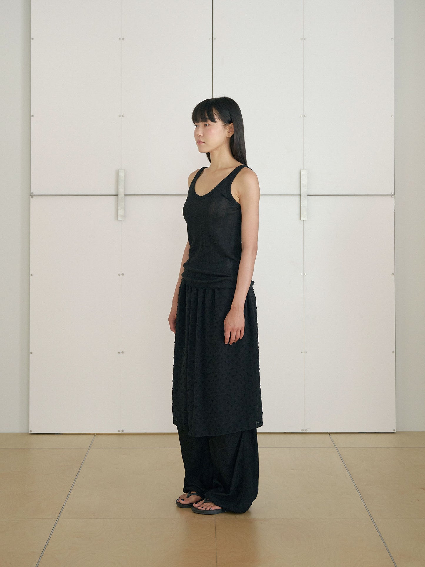 Summer V-neck Sleeveless - Black