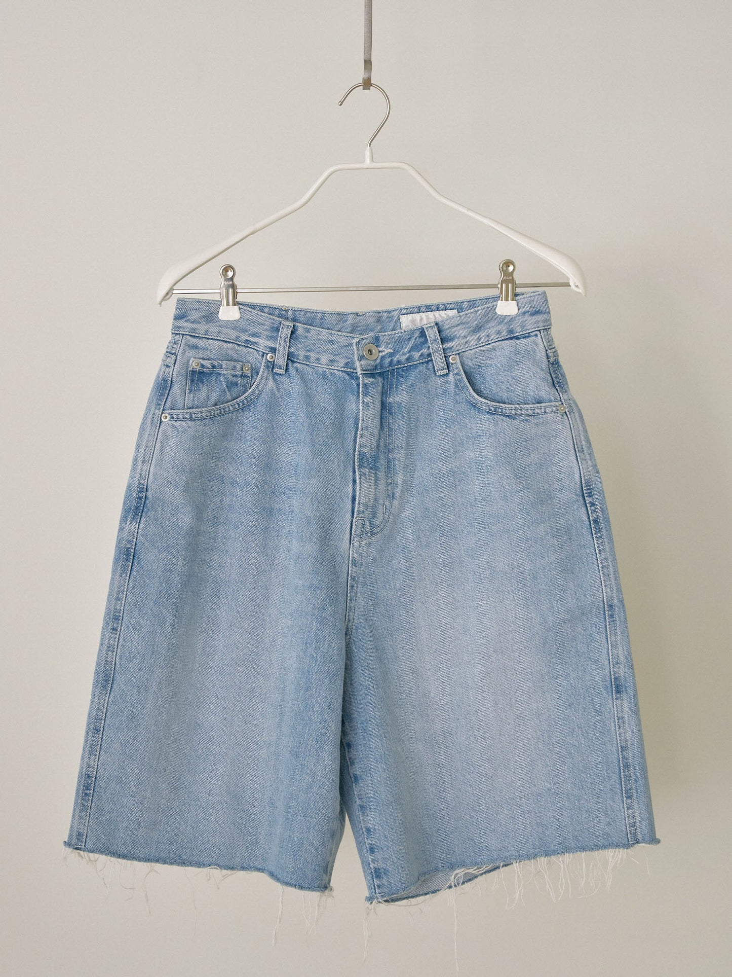 Cone Mills Cutoff Denim Shorts - Indigo